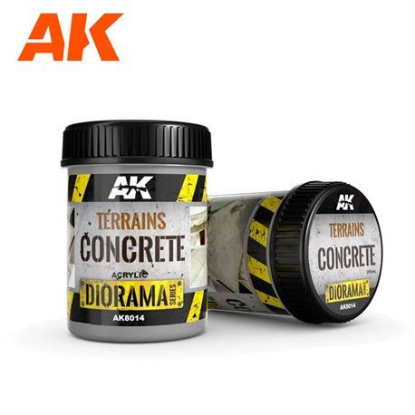 Concrete 250 ml Terrains Textura - Pintura AK Interactive