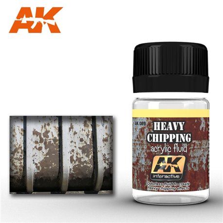 Heavy Chipping Acrylic Fluid - AK Interactive