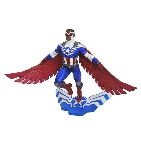 Sam Wilson Capitan America - Marvel Figura 22 cm - Diamond Select Toys Sam Wilson Capitan America - Marvel Figura 22 cm - Diamond Select Toys