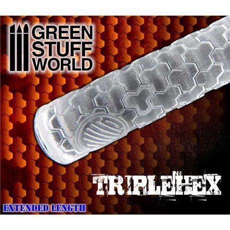 Rodillo Texturizado Triple Hexágonos - GSW
