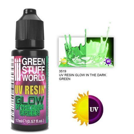 Resina Ultravioleta Verde Glow - GSW Resina Ultravioleta Verde Glow - GSW