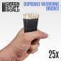 Pinceles Weathering 25 uds - GSW