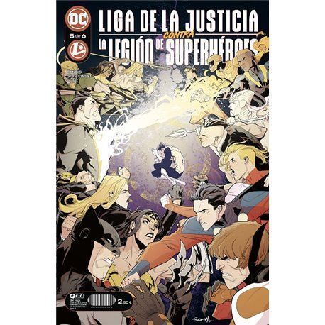 Liga de la Justicia contra la Legión de Superhéroes 5 de 6 Liga de la Justicia contra la Legión de Superhéroes 5 de 6