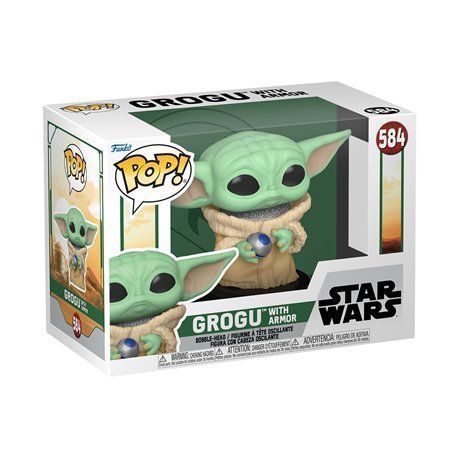 Funko Pop! - Grogu with Armor - Star Wars: The Mandalorian Figura 10cm Funko Pop! - Grogu with Armor - Star Wars: The Mandalorian Figura 10cm