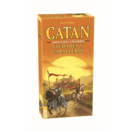 Catan Ciudades y Caballeros Ampliación 5-6 Jugadores - Juego de Mesa