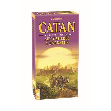 Catan Mercaderes y Bárbaros Ampliación 5-6 Jugadores - Juego de Mesa