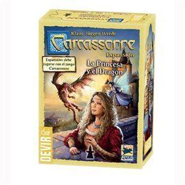 Carcassonne La Princesa y el Dragón - Juego de Mesa