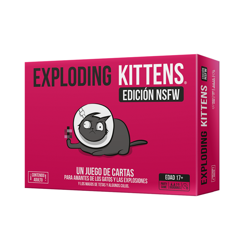 Exploding Kittens NSFW - Juego de Mesa Exploding Kittens NSFW - Juego de Mesa