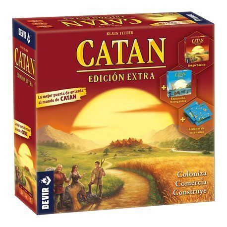 Catan Edición Extra - Juego de Mesa