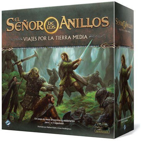 El Señor de los Anillos Viajes por la Tierra Media - Juego de Mesa El Señor de los Anillos Viajes por la Tierra Media - Juego de Mesa