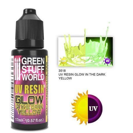 Resina Ultravioleta Amarillo Glow - GSW Resina Ultravioleta Amarillo Glow - GSW