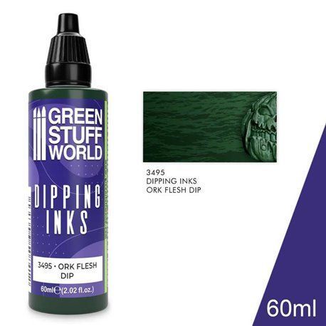 Dipping Ink - Ork Flesh Dip 60 ml - GSW Dipping Ink - Ork Flesh Dip 60 ml - GSW