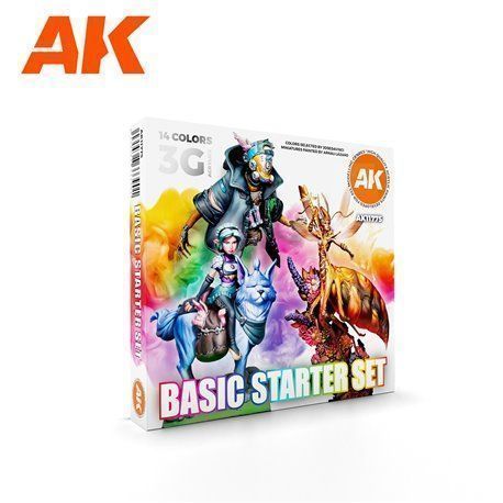 Basic Starter Set Jose Davinci - Pintura AK Interactive Basic Starter Set Jose Davinci - Pintura AK Interactive