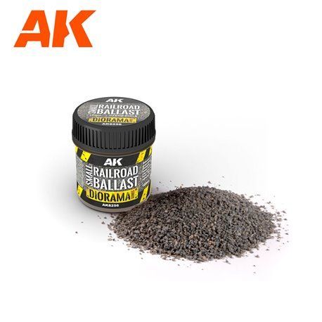 Small Railroad Ballast - Diorama AK Interactive Small Railroad Ballast - Diorama AK Interactive