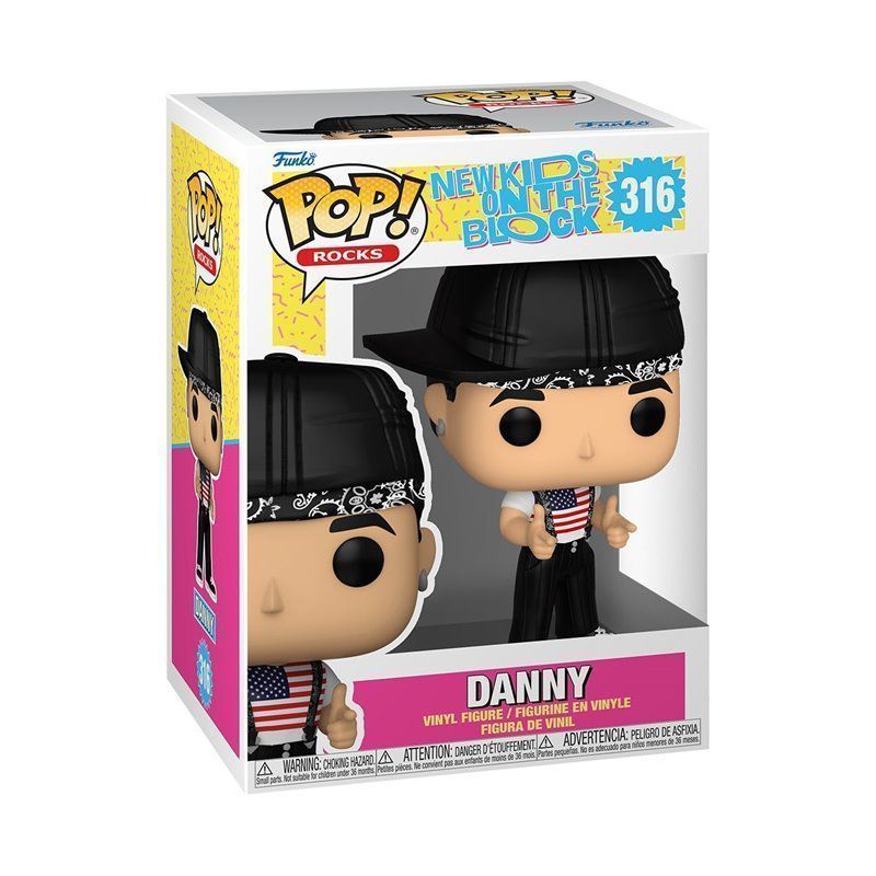 Funko Pop! - Danny - New Kids on the Block - Rock Figura 10cm Funko Pop! - Danny - New Kids on the Block - Rock Figura 10cm