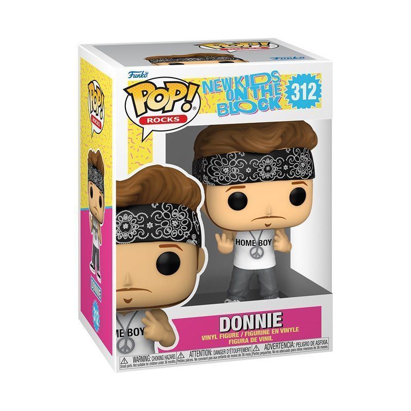 Funko Pop! - Donnie - New Kids on the Block - Rock Figura 10cm Funko Pop! - Donnie - New Kids on the Block - Rock Figura 10cm