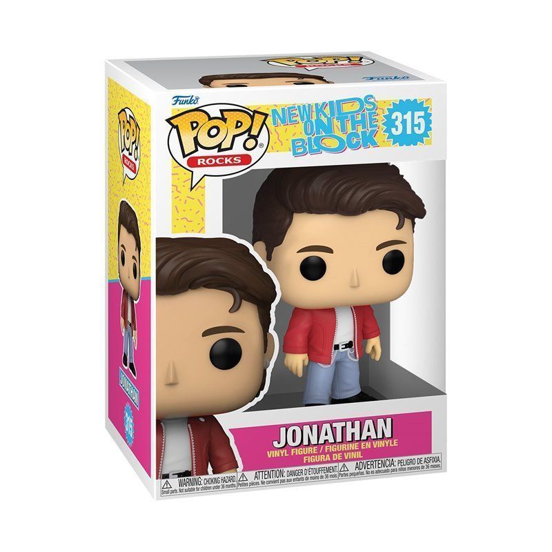 Funko Pop! - Jonathan - New Kids on the Block - Rock Figura 10cm Funko Pop! - Jonathan - New Kids on the Block - Rock Figura 10cm