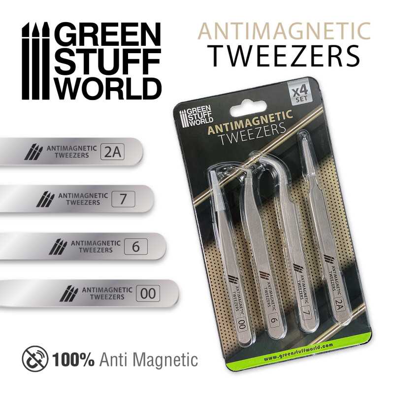Pinzas Precisión QUARTZ 100% Anti-Magnéticas - GSW Pinzas Precisión QUARTZ 100% Anti-Magnéticas - GSW