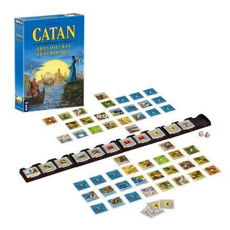 Catan El Duelo: Eras Oscuras, Eras Doradas - Juego de Mesa