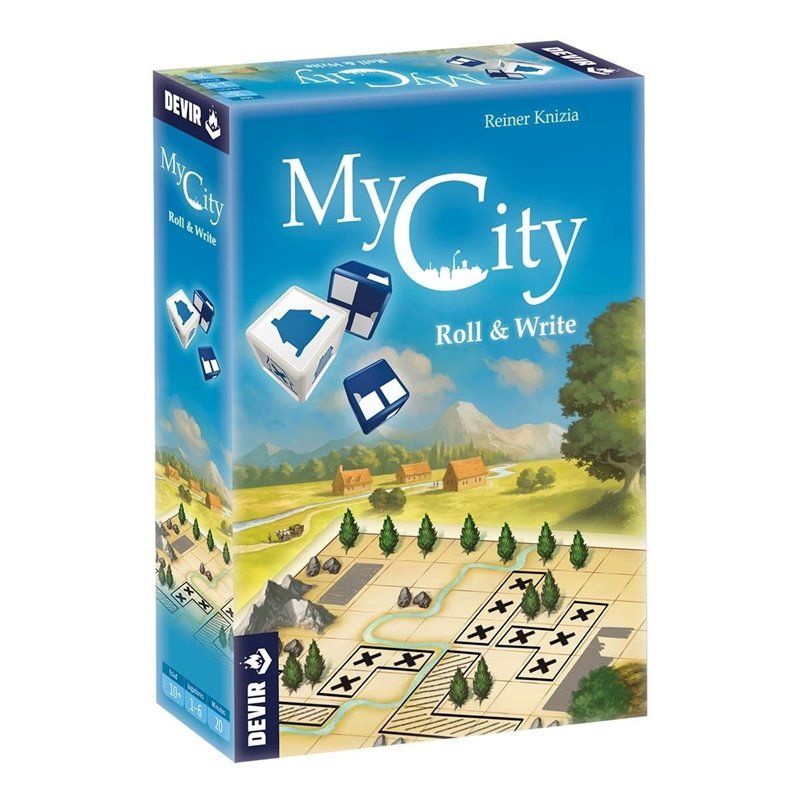 My City Roll & Write - Juego de Mesa My City Roll & Write - Juego de Mesa