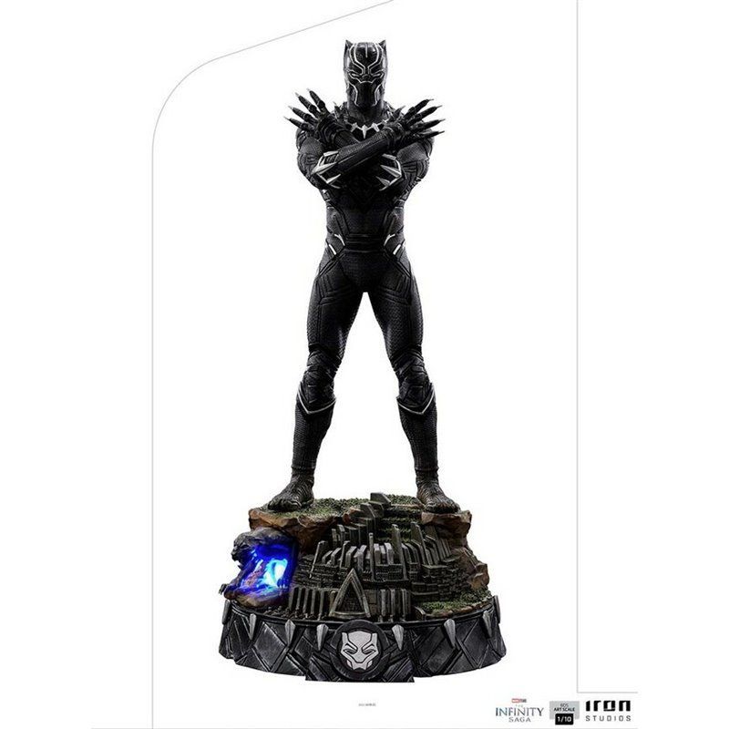 Black Panther - Avengers The Infinity Saga - Iron Studios - Marvel - Escala 1/10 Black Panther - Avengers The Infinity Saga - Iron Studios - Marvel - Escala 1/10