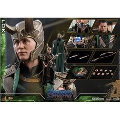Loki - Vengadores Endgame - Hot Toys Figura 1/6