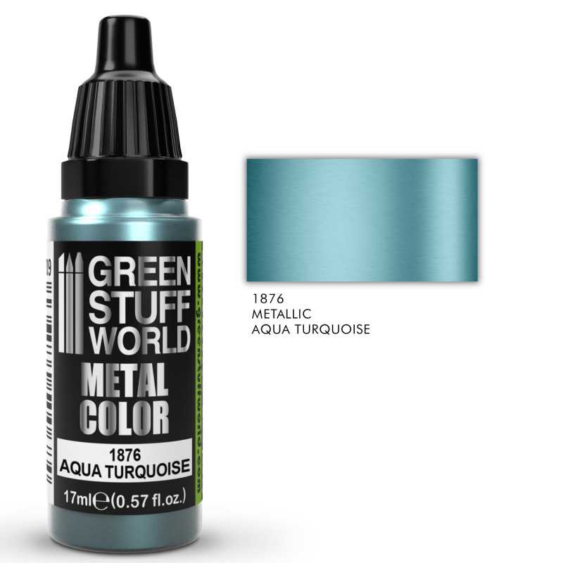 Pintura Metálica Aqua Turquoise - GSW