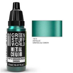 Pintura Metálica Sirenscale Green - GSW