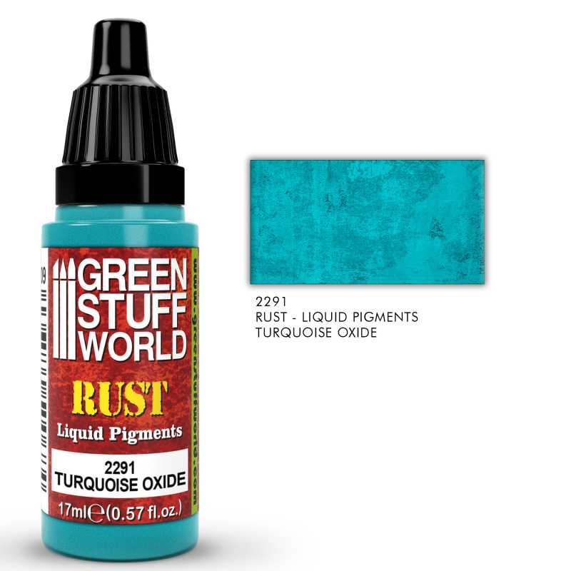 Efecto Óxido Pigmento Líquido Turquoise Rust - GSW