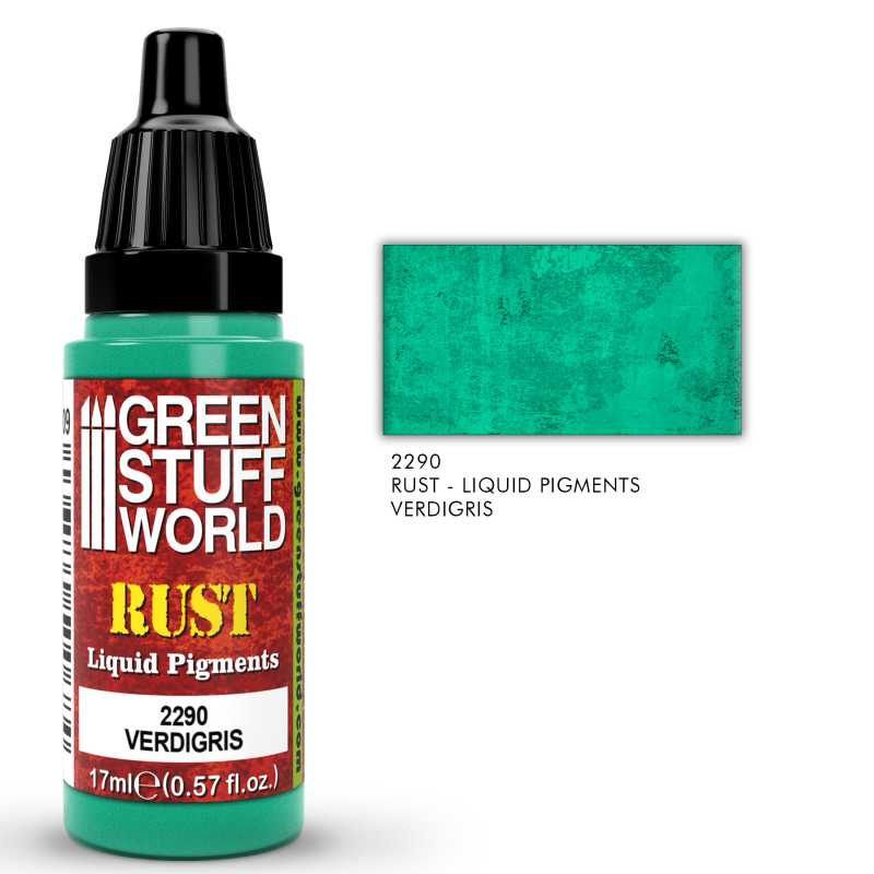 Efecto Óxido Pigmento Líquido Verdigris Rust - GSW