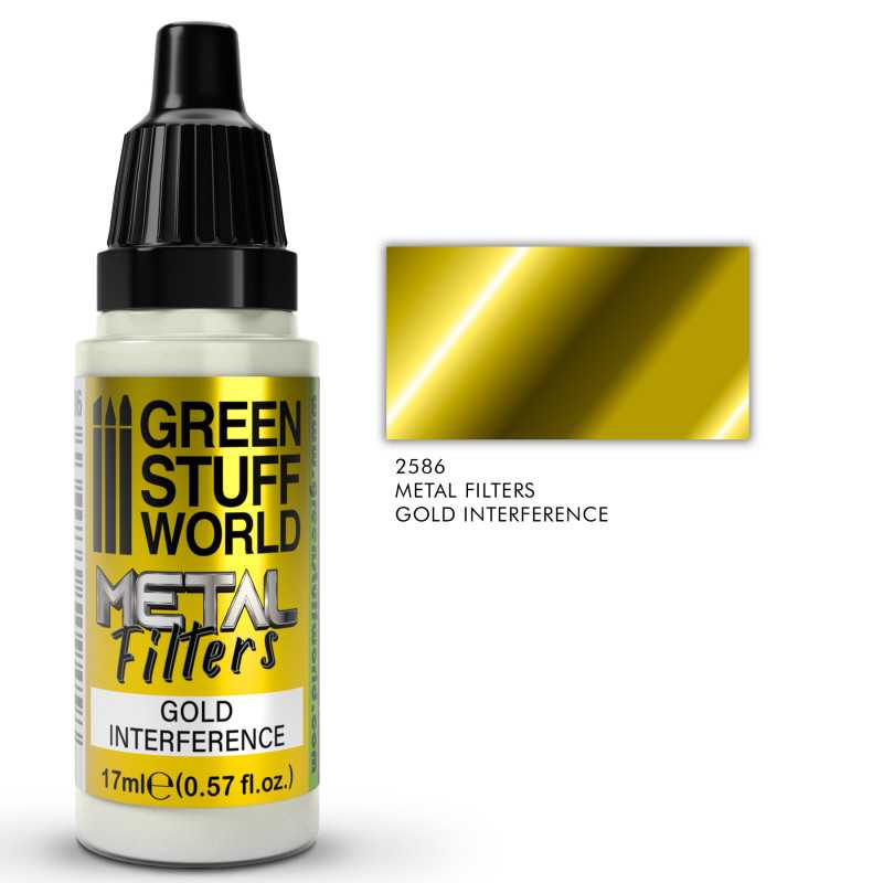 Pintura Metal Filters - Interferencia Dorada - GSW Pintura Metal Filters - Interferencia Dorada - GSW