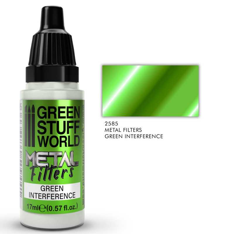 Pintura Metal Filters - Interferencia Verde - GSW Pintura Metal Filters - Interferencia Verde - GSW
