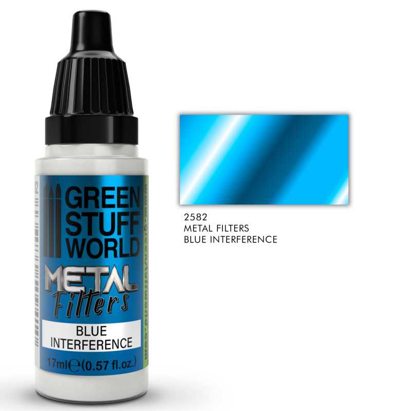 Pintura Metal Filters - Interferencia Azul - GSW