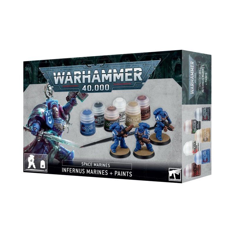 Marines Infernus + Set de Pintura