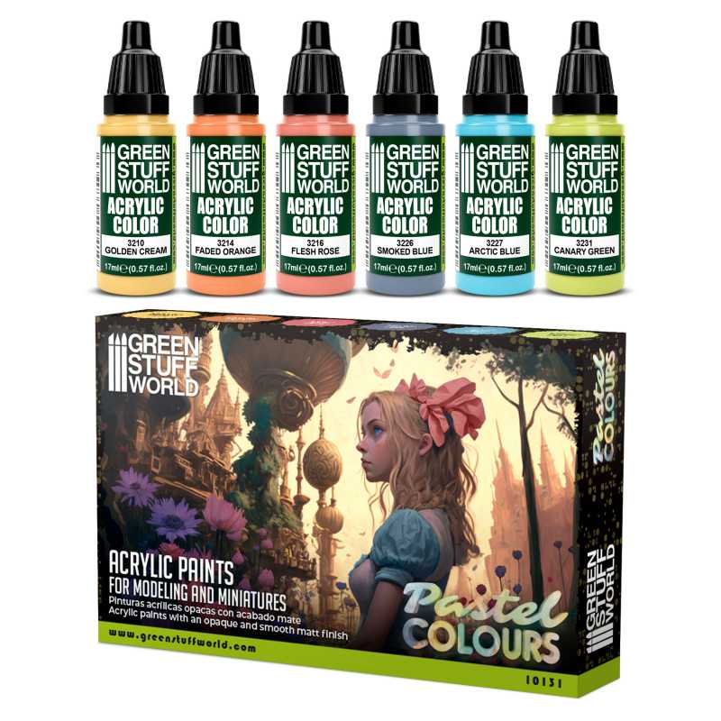Set de Pintura Colores Pastel - GSW