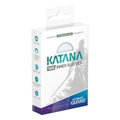 Fundas Ultimate Guard Katana Inner Sleeves Tamaño Estándar Transparente