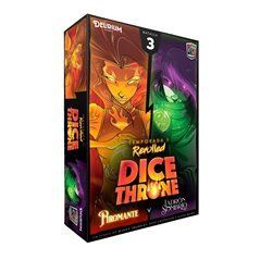 Dice Throne: Piromante vs Ladrón Sombrío - Juego de Mesa