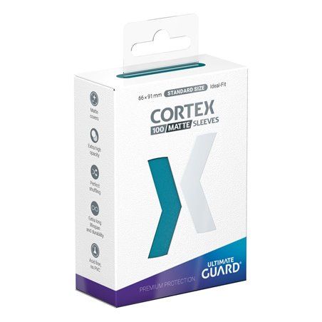 Fundas Ultimate Guard Cortex Matte Tamaño Estándar - Petrol  (Azul Gasolina)