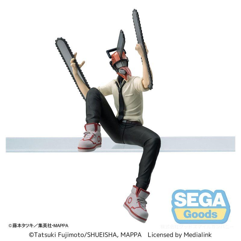 Chainsaw Man - Perching Chainsaw Man - Sega Goods Figura 14 cm Chainsaw Man - Perching Chainsaw Man - Sega Goods Figura 14 cm
