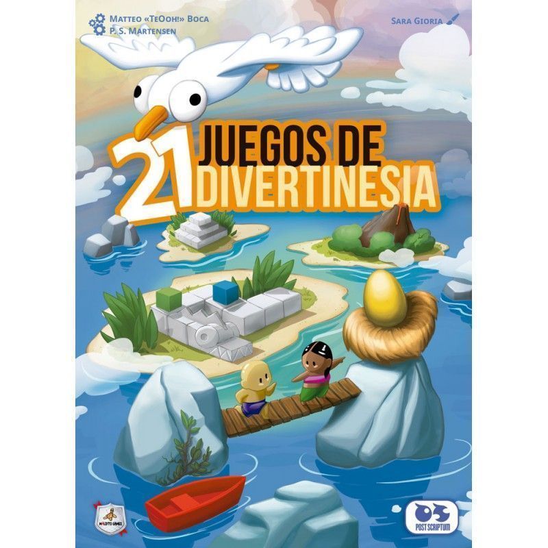 21 Juegos de Divertinesia - Juego de Mesa