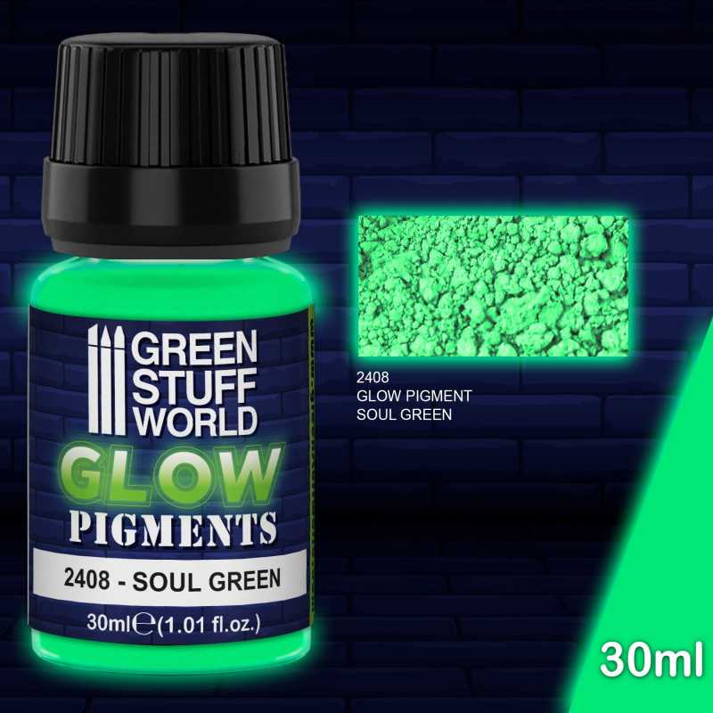 Pigmento Luminiscente Soul Green GLOW - GSW