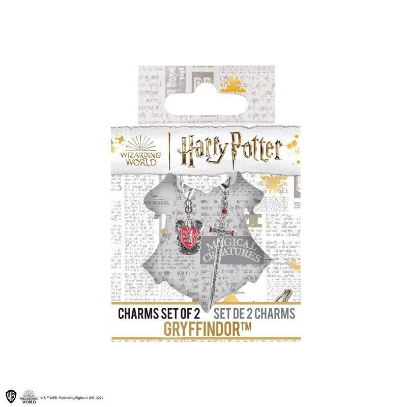 Pack 2 Charms Gryffindor - Harry Potter