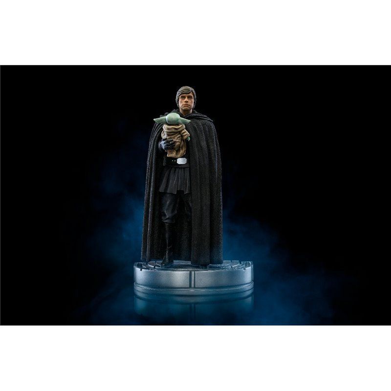 Luke Skywalker & Grogu - Iron Studios - Star Wars - Escala 1/10 Luke Skywalker & Grogu - Iron Studios - Star Wars - Escala 1/10