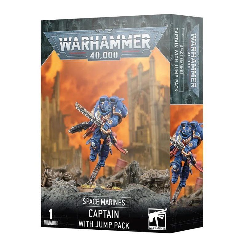 Space Marines Capitán con Propulsor de Salto - Captain with Jump Pack