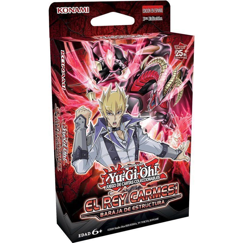 Yu-Gi-Oh Baraja de Estructura: El Rey Carmesí - Cartas Español