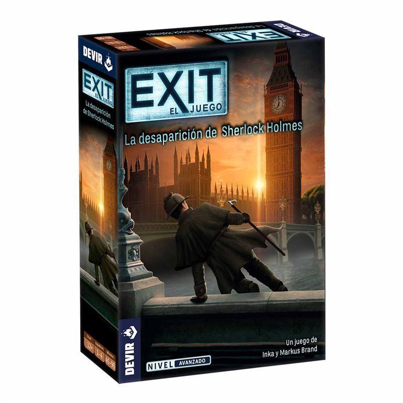 Exit La Desaparición de Sherlock Holmes - Juego de Mesa