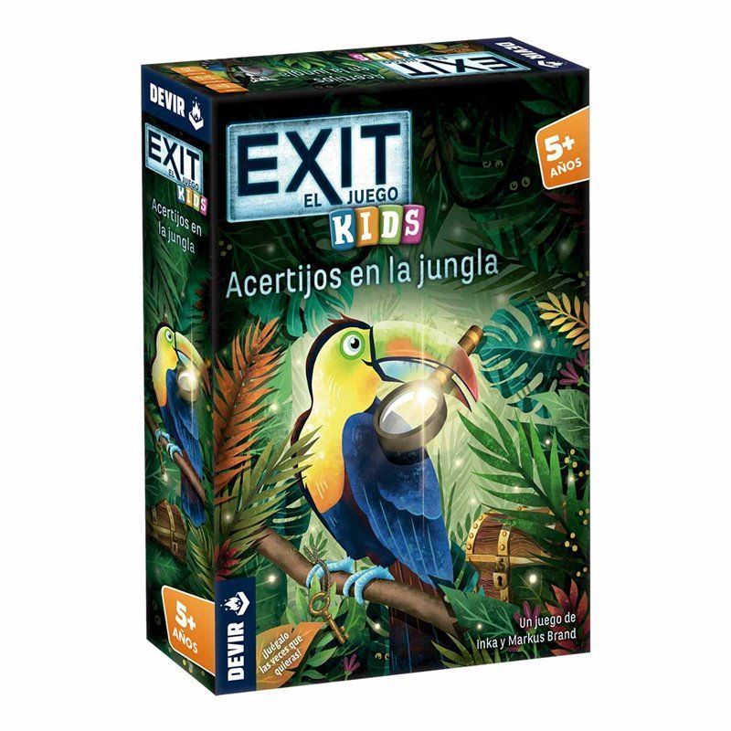 Exit Junior Acertijos en la Jungla - Juego de Mesa