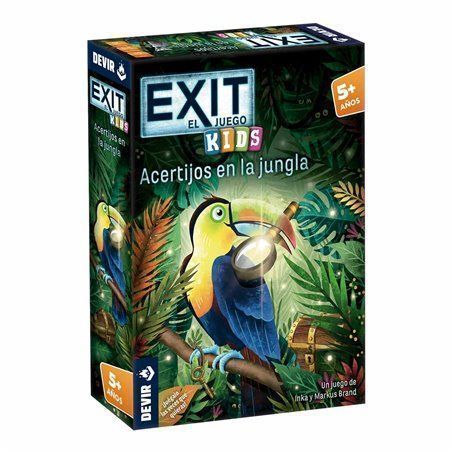 Exit Junior Acertijos en la Jungla - Juego de Mesa