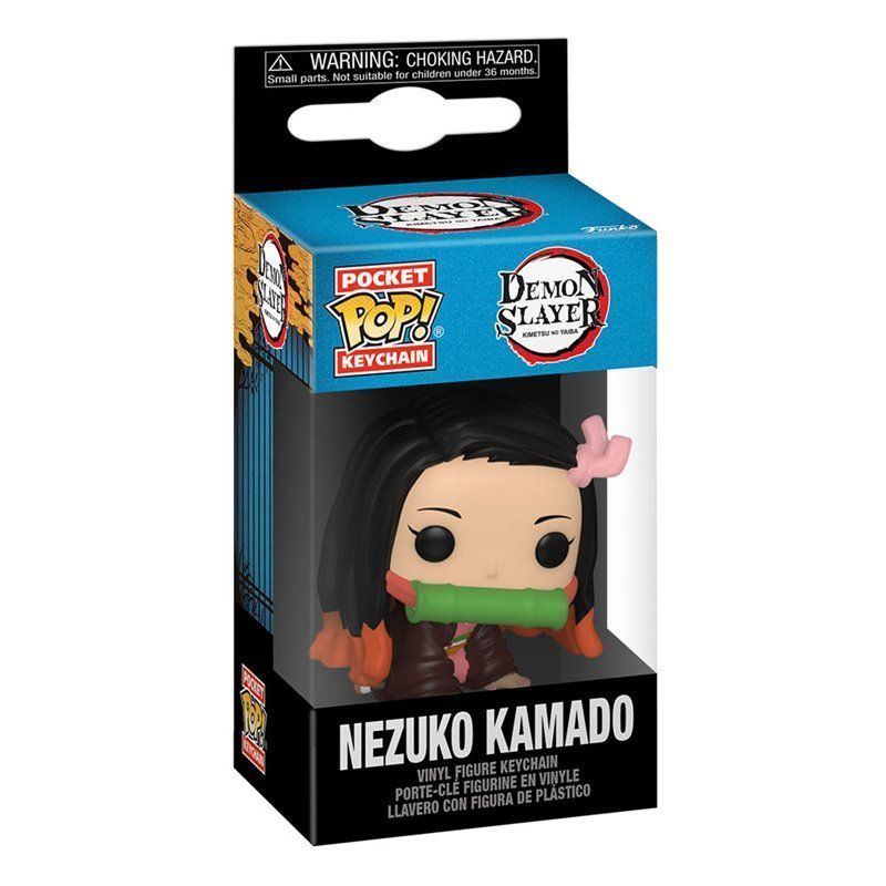 Funko Pop! - Llavero Nezuko Kamado - Kimetsu No Yaiba - Demon Slayer