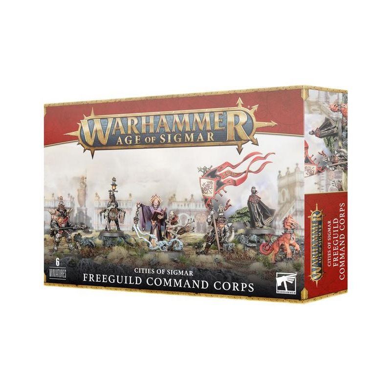 Cities of Sigmar - Freeguild Command Corps - Cuerpo de Mando del Gremio Libre